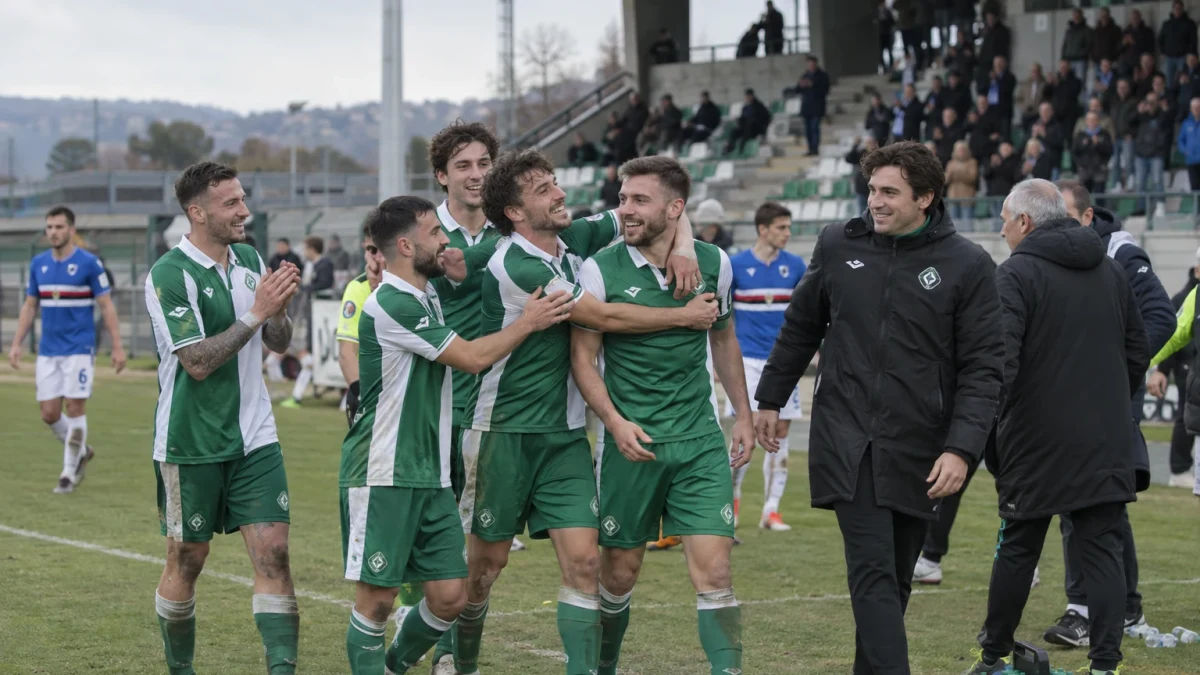 Avellino voitti Sampdorian 4-1 Serie B:ssä