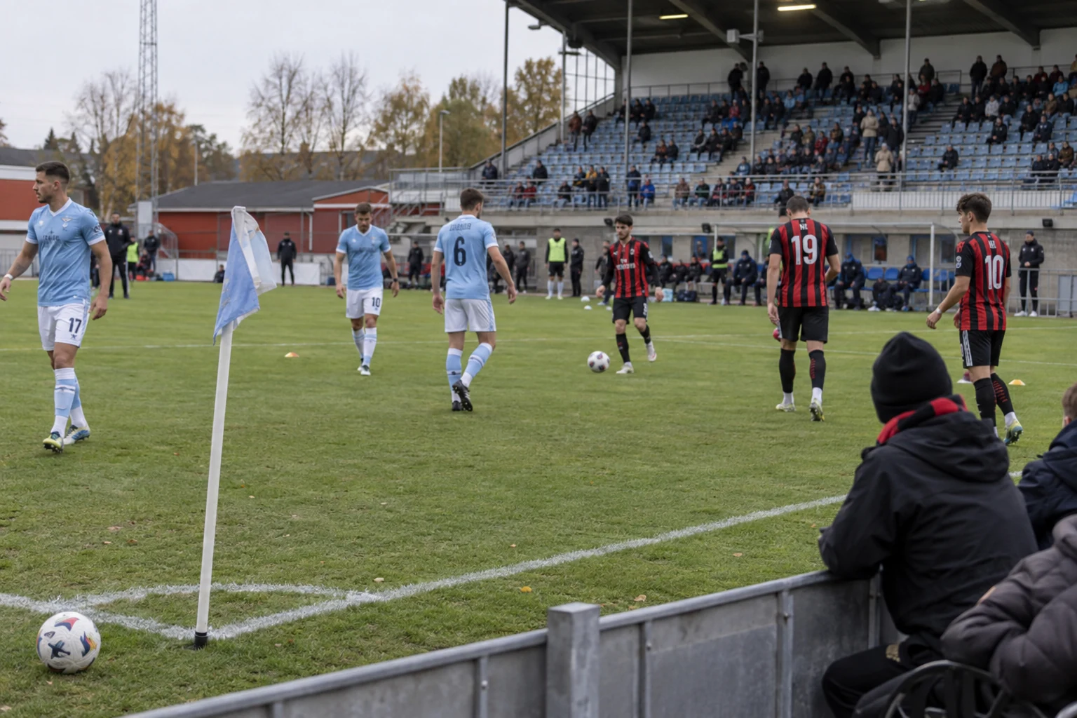 Lazio isännöi Milania Stadio Olimpicolla